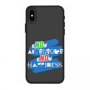 Know Adventure Know Happiness iPhone X Mobile Cover
