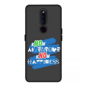 Know Adventure Know happiness Oppo F11 Pro Mobile Cover