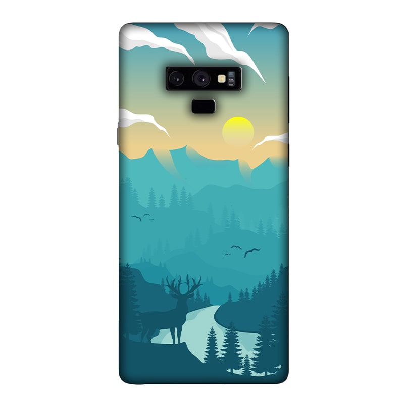 Morning Landscape Samsung Galaxy Note 9 Mobile Cover