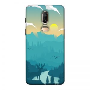 Morning Landscape OnePlus 6 Mobile Cover