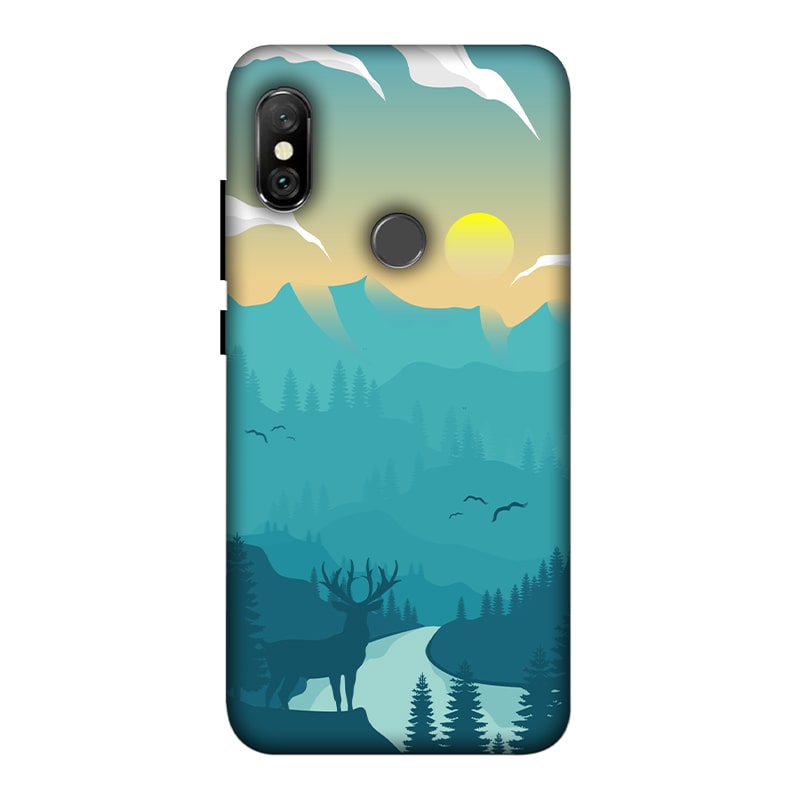 Morning Landscape Redmi Note 6 Pro mobile Cover