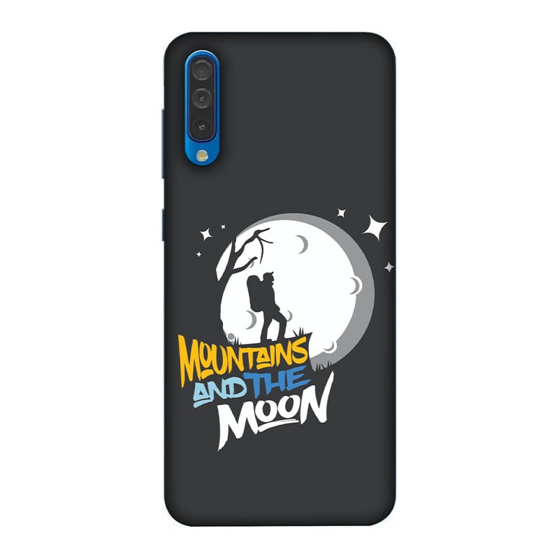 Mountains and the Moon Samsung A50 Mobile Cover