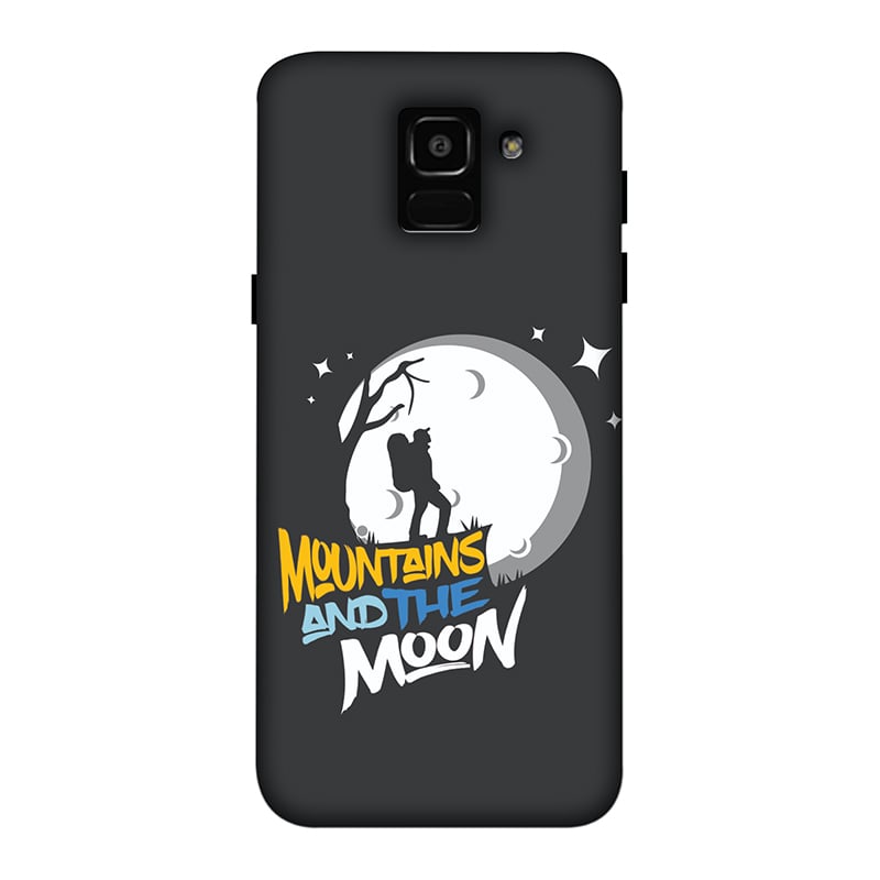 Mountains and the Moon Samsung J6 Mobile Cover