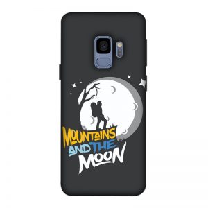 Mountains and the Moon Samsung Galaxy S9 Mobile Cover