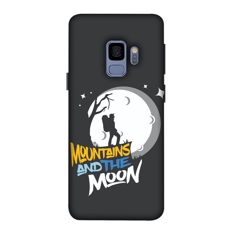 Mountains and the Moon Samsung Galaxy S9 Mobile Cover