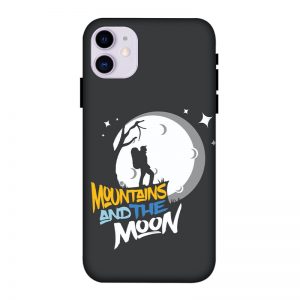 Mountains and the Moon iPhone 11 Mobile Cover