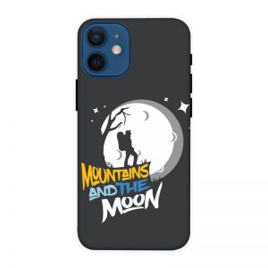 Mountains and the Moon iPhone 12 Mini Mobile Cover