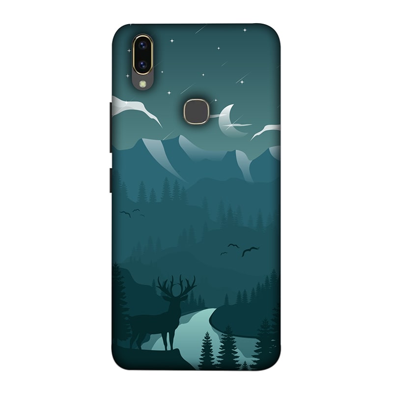 Nigh Landscape Vivo V9 Mobile Cover
