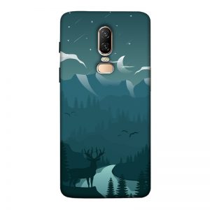 Night Landscape OnePlus 6 Mobile Cover