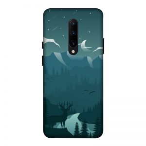 Night Landscape OnePlus 7 Pro Mobile Cover