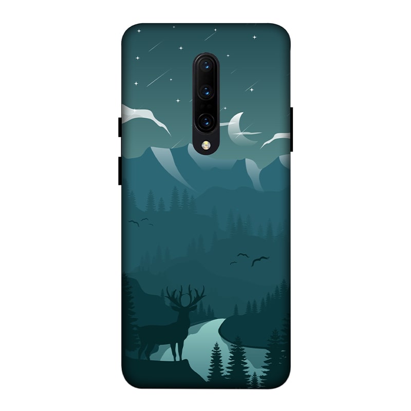 Night Landscape OnePlus 7 Pro Mobile Cover