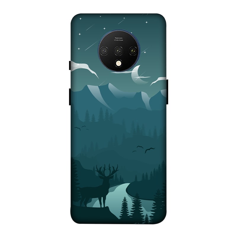 Night Landscape OnePlus 7T Mobile Cover