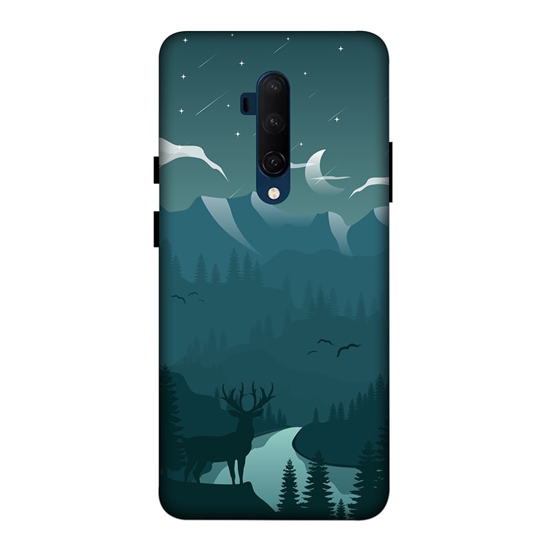 Night Landscape OnePlus 7T Pro Mobile Cover