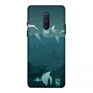Night Landscape OnePlus 8 Mobile Cover
