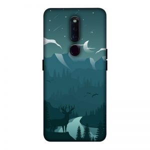 Night Landscape Oppo F11 Pro Mobile Cover
