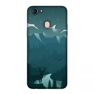 Night Landscape Oppo F5 Mobile Cover
