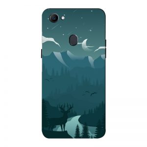 Night Landscape Oppo F7 Mobile Cover