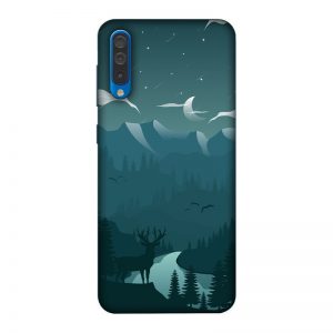 Night Landscape Samsung A50 Mobile Cover