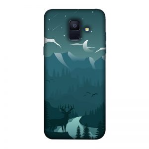 Night Landscape Samsung Galaxy A6 Mobile Cover