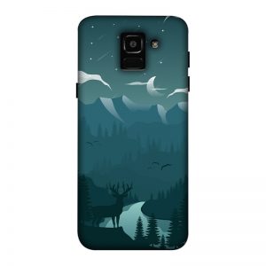 Night Landscape Samsung J6 Mobile Cover