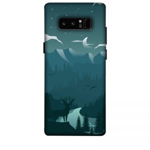 Night Landscape Samsung Galaxy Note 8 Mobile Cover