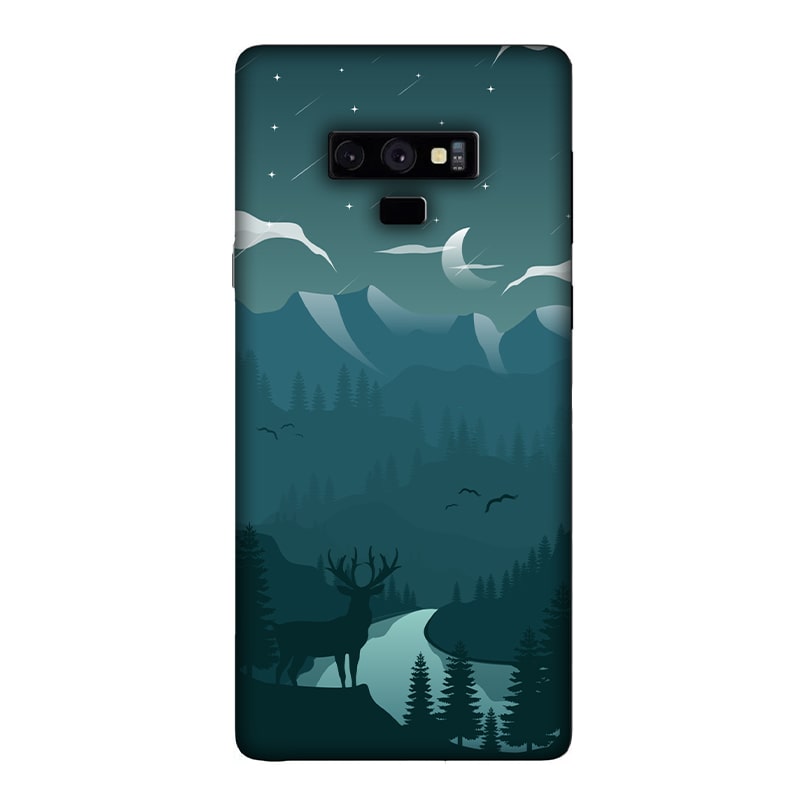Night Landscape Samsung Galaxy Note 9 Mobile Cover