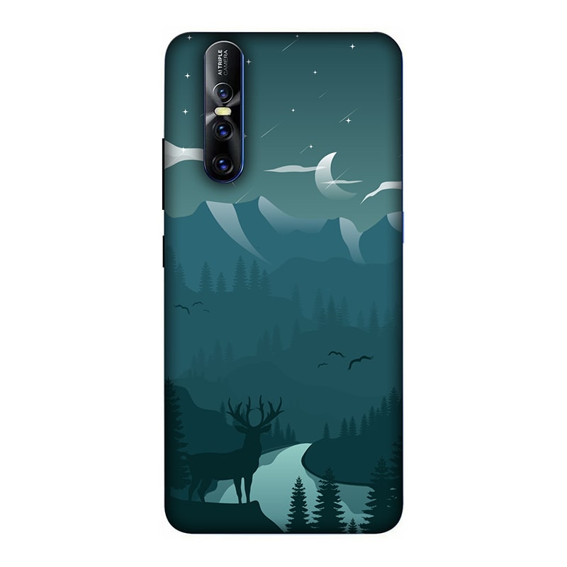 Night Landscape Vivo V15 Pro Mobile Cover