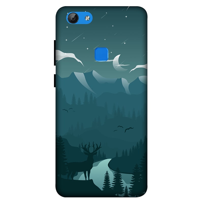 Night Landscape Vivo V7 Mobile Cover