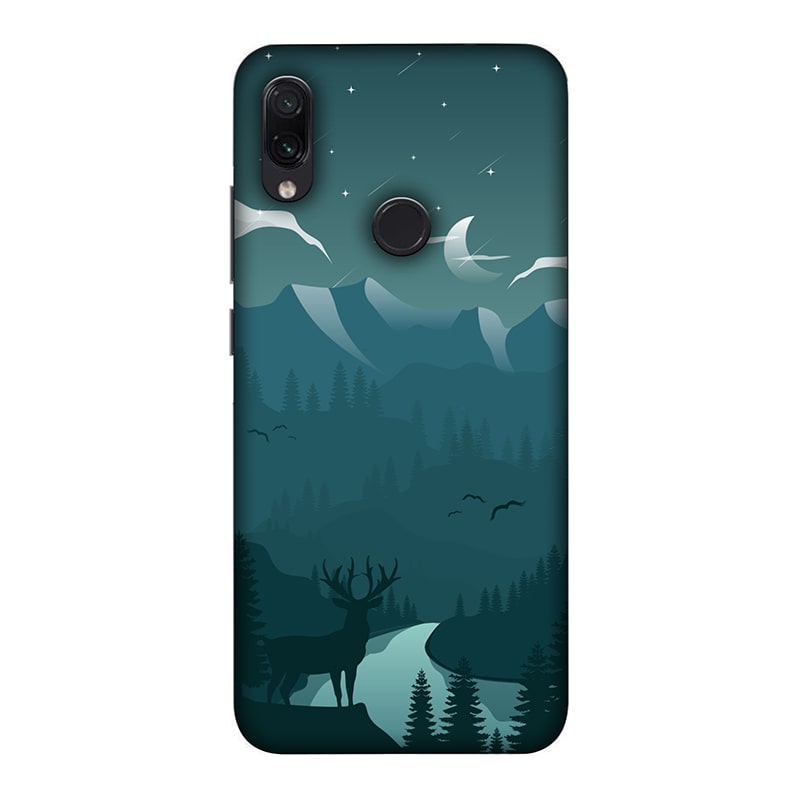 Night Landscape Redmi Note 7 Pro Mobile Cover