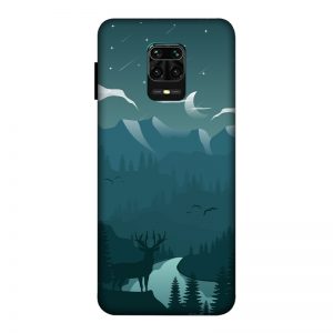 Night Landscape Redmi Note 9 Pro Max Mobile Cover