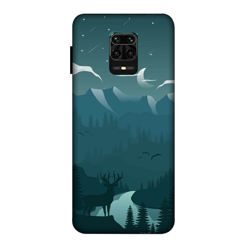 Night Landscape Redmi Note 9 Pro Max Mobile Cover
