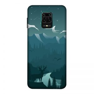 Night Landscape Redmi Note 9 Pro Mobile Cover