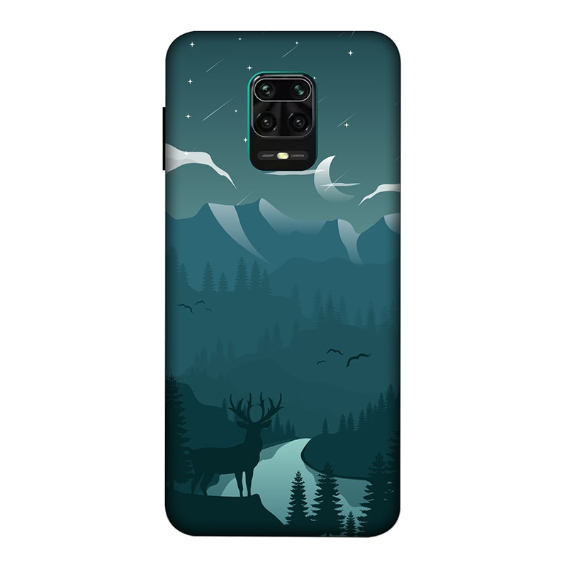 Night Landscape Redmi Note 9 Pro Mobile Cover
