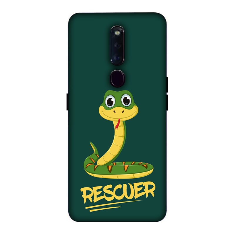 Snake Rescuer Oppo F11 Pro Mobile Cover