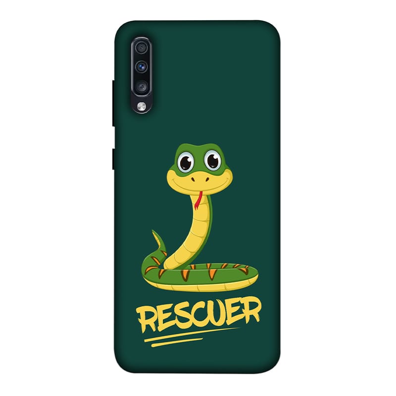 Snake Rescuer Samsung A70 Mobile Cover