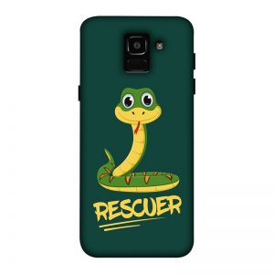 Snake Rescuer Samsung J6 Mobile Cover