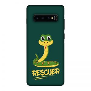 Snake Rescuer Samsung Galaxy S10 Plus Mobile Cover