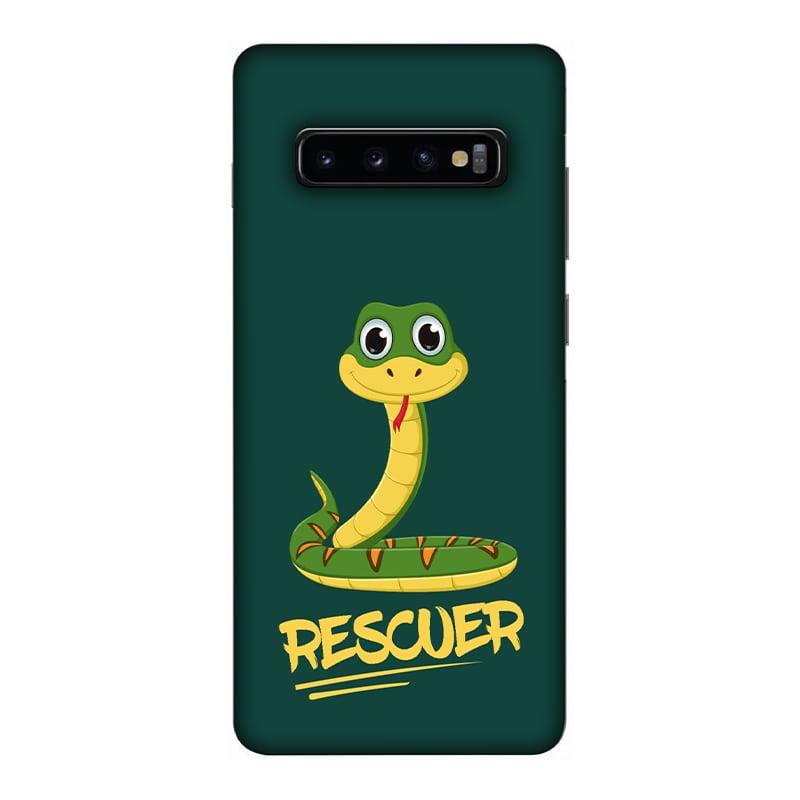 Snake Rescuer Samsung Galaxy S10 Plus Mobile Cover