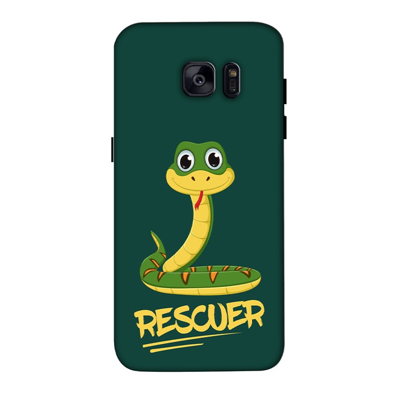 Snake Rescuer Samsung Galaxy S7 Edge Mobile Cover