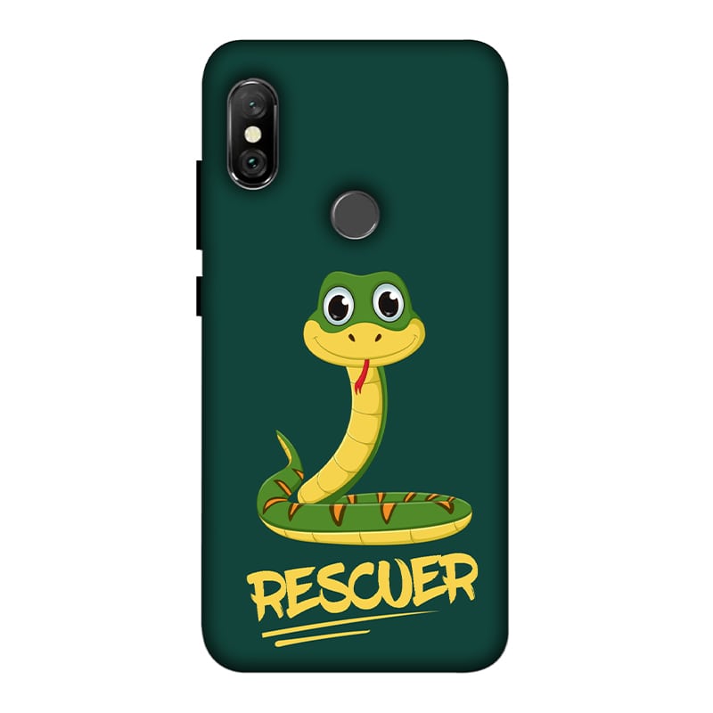 Snake Rescuer Redmi Note 6 Pro mobile Cover