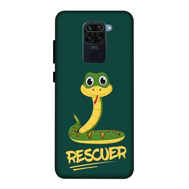 Snake Rescuer Redmi Note 9 Mobile Cover