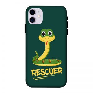 Snake Rescuer iPhone 11 Mobile Cover