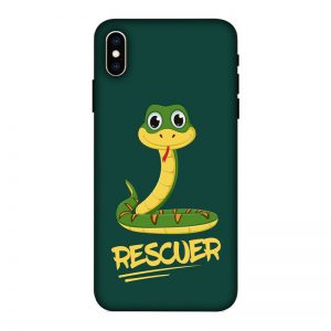 Snake Rescuer iPhone XS Max Mobile Cover