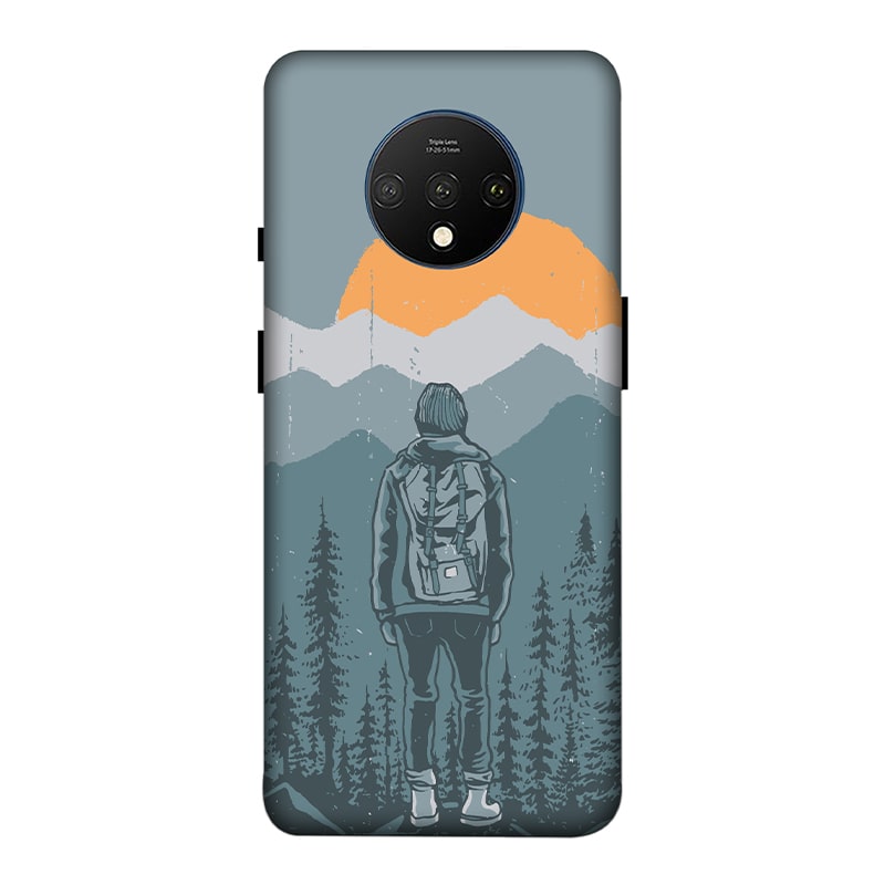 Sunset OnePlus 7T Mobile Cover