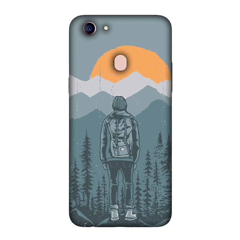 Sunset Oppo F5 Mobile Cover