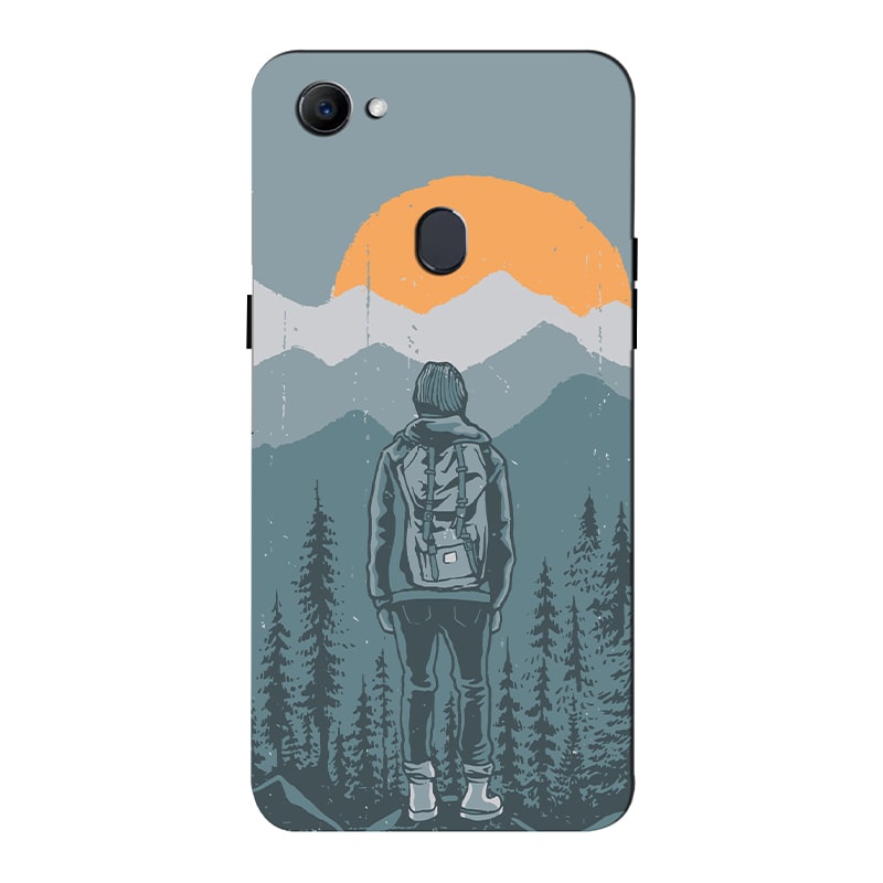 Sunset Oppo F7 Mobile Cover