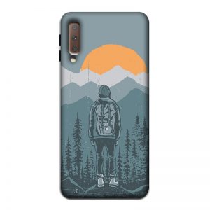 Sunset Samsung A7 2018 Mobile Cover