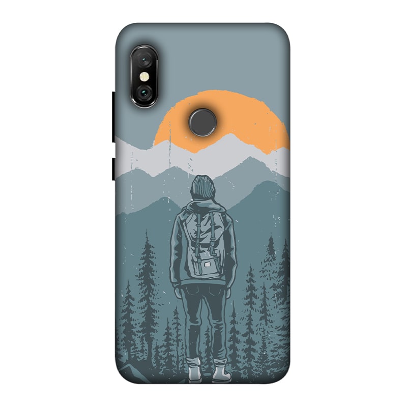 Sunset Redmi Note 6 Pro mobile Cover