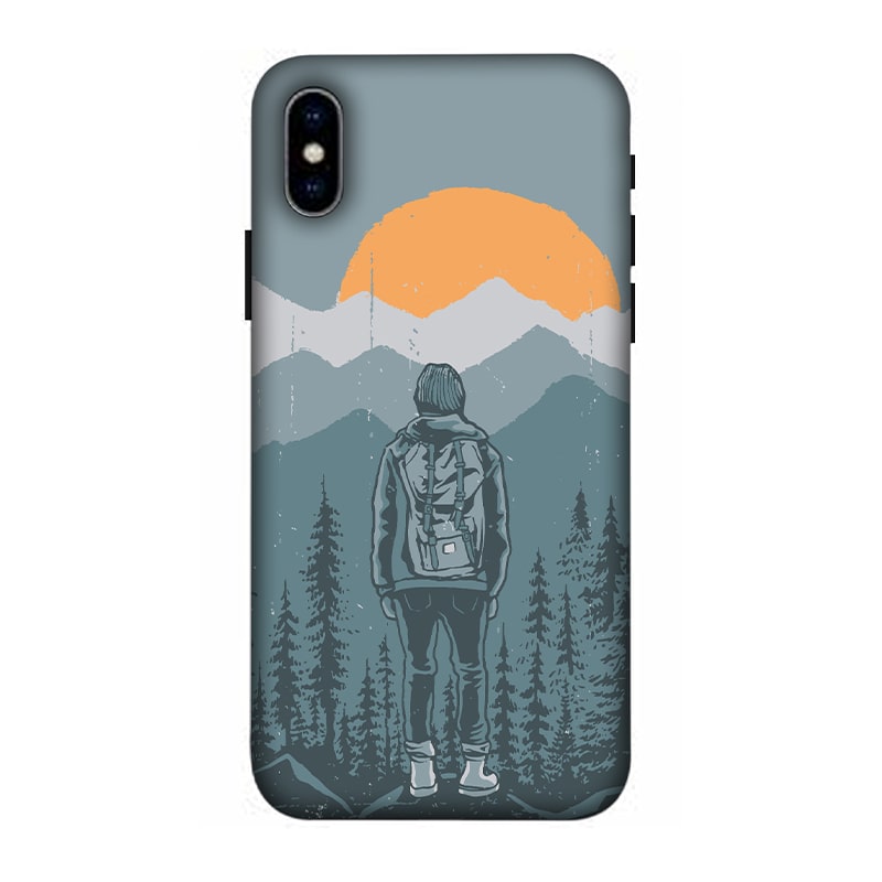 Sunset iPhone X Mobile Cover