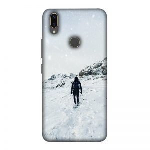 Trekker in Snow Vivo V9 Mobile Cover